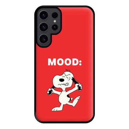Mood Cartoon Beagle  Phone Case for Galaxy S23 Ultra