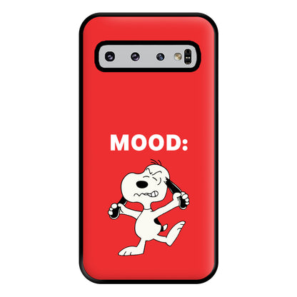Mood Cartoon Beagle  Phone Case for Galaxy S10 Plus