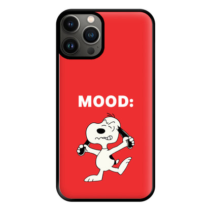 Mood Cartoon Beagle  Phone Case for iPhone 13 Pro Max