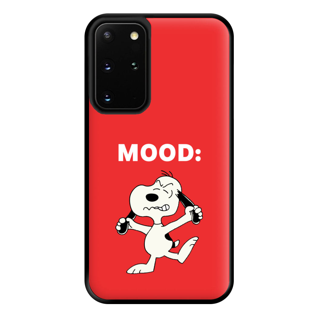 Mood Cartoon Beagle  Phone Case for Galaxy S20 Plus