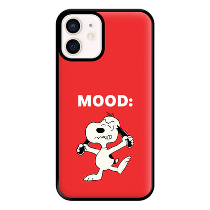 Mood Cartoon Beagle  Phone Case for iPhone 12 Mini