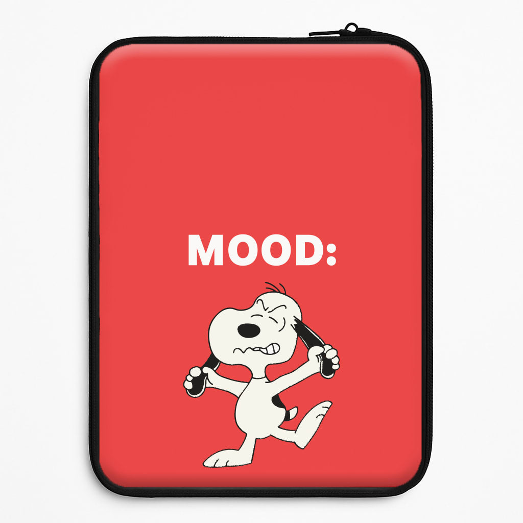 Mood Cartoon Beagle  Laptop Sleeve