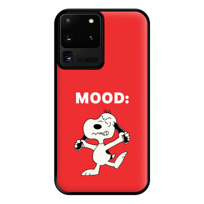 Mood Cartoon Beagle  Phone Case for Galaxy S20 Ultra