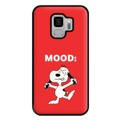 Mood Cartoon Beagle  Phone Case for Galaxy S9 Plus