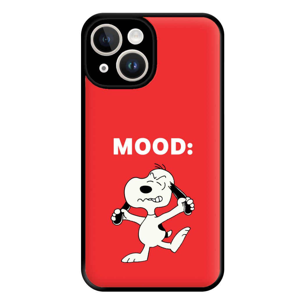 Mood Cartoon Beagle  Phone Case for iPhone 14