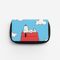 Cartoon Beagle Sleeping Pencil Case