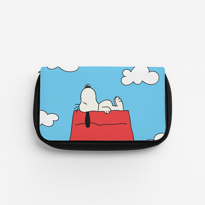 Cartoon Beagle Sleeping Pencil Case