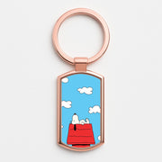 Cartoon Beagle Sleeping Luxury Keyring 4