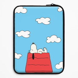 Cartoon Beagle Sleeping Universal Laptop Sleeve