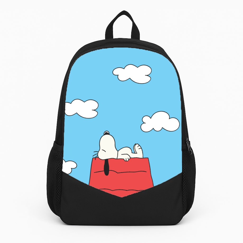 Cartoon Beagle Sleeping Backpack