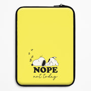 Nope, Not Today Laptop Sleeve 1