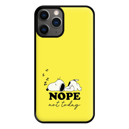 Nope, Not Today Phone Case for iPhone 12 Pro Max
