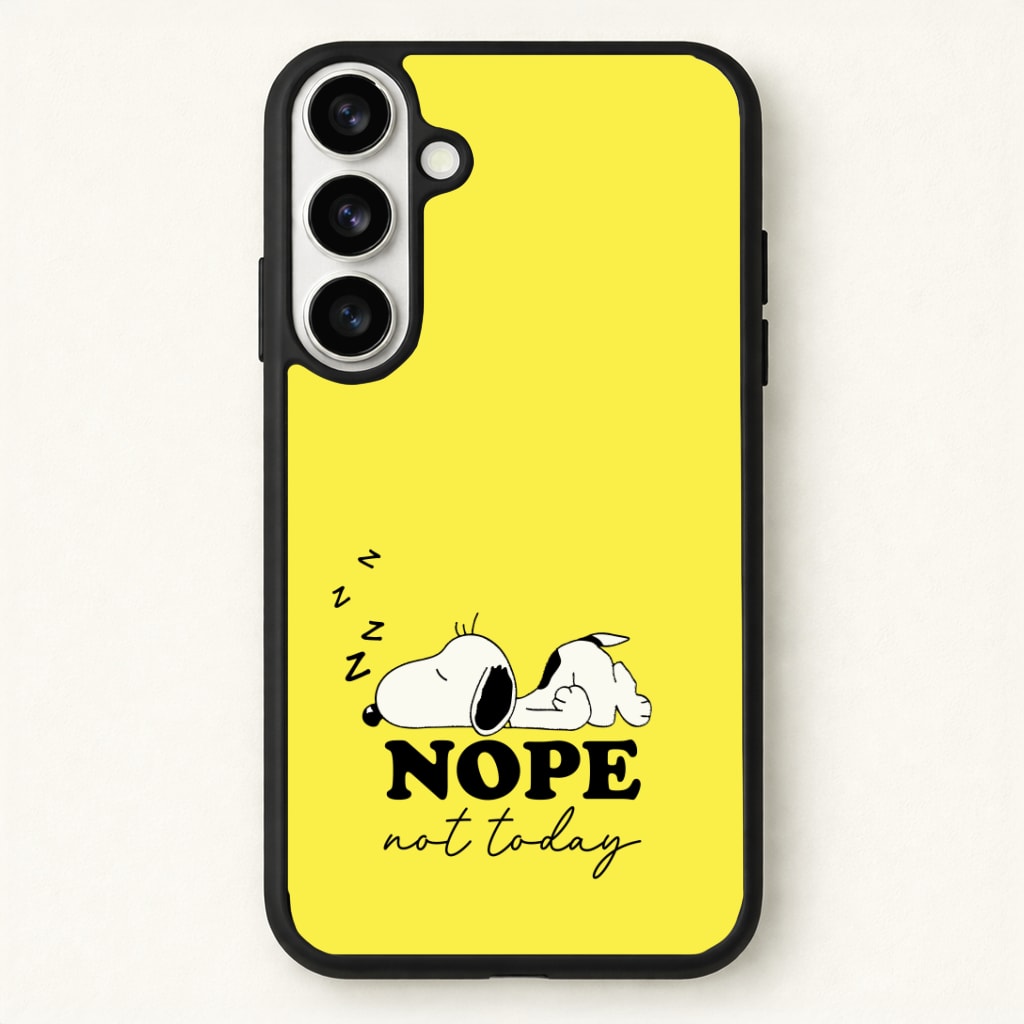 Nope, Not Today Phone Case for Galaxy S26