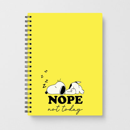 Nope, Not Today Notebook
