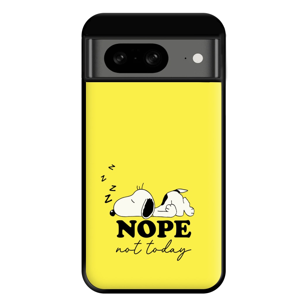 Nope, Not Today Phone Case for Google Pixel 8