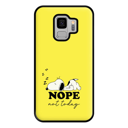 Nope, Not Today Phone Case for Galaxy S9 Plus