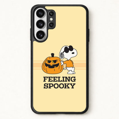 Feeling Spooky Cartoon Beagle Phone Case for Galaxy S26 Ultra