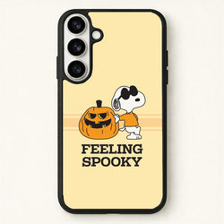 Feeling Spooky Cartoon Beagle Phone Case for Galaxy S26 Plus