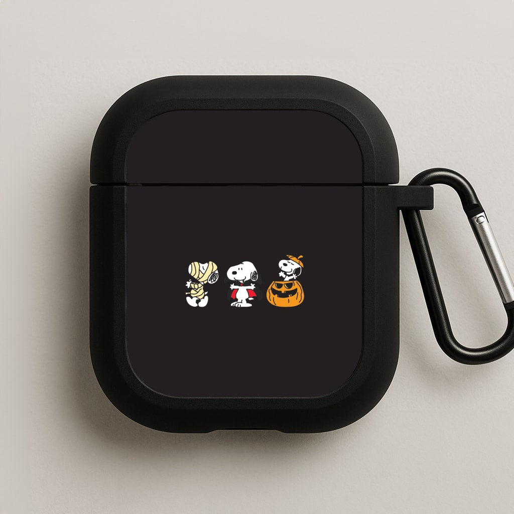 Cartoon Beagle Halloween Costumes AirPods Case