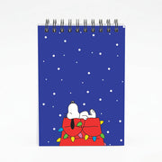 Cartoon Beagle Fairylights Notebook 4