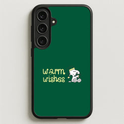 Cartoon Beagle Warm Wishes Phone Case for Galaxy S25FE