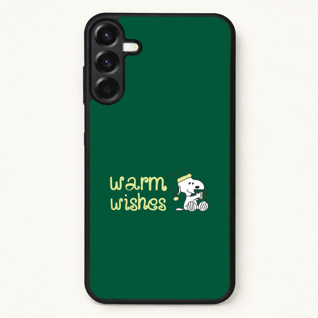 Cartoon Beagle Warm Wishes Phone Case for Galaxy A37