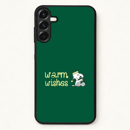 Cartoon Beagle Warm Wishes Phone Case for Galaxy A17