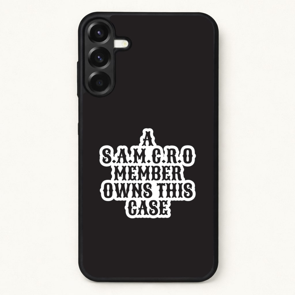 SAMCRO Member Phone Case for Galaxy A17