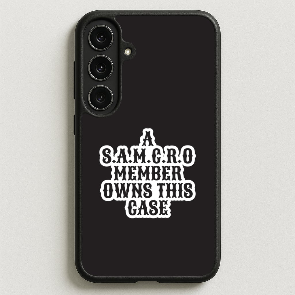 SAMCRO Member Phone Case for Galaxy S25FE
