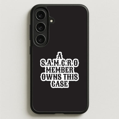 SAMCRO Member Phone Case for Galaxy S25FE