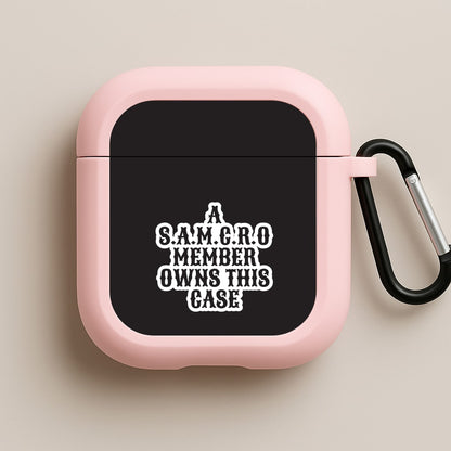 SAMCRO Member Pink AirPods Case