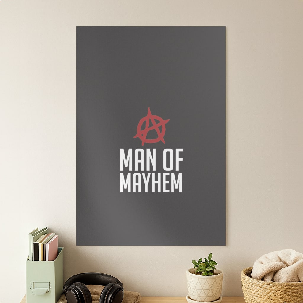 Man Of Mayhem Poster