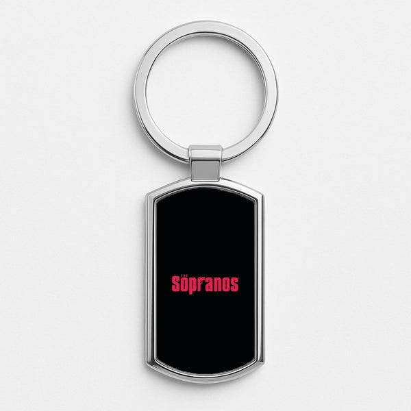 Title Screen Silver Keyring