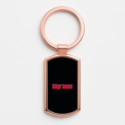 Title Screen Rose Gold Keyring