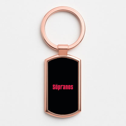 Title Screen Rose Gold Keyring