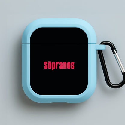 Title Screen Blue AirPods Case