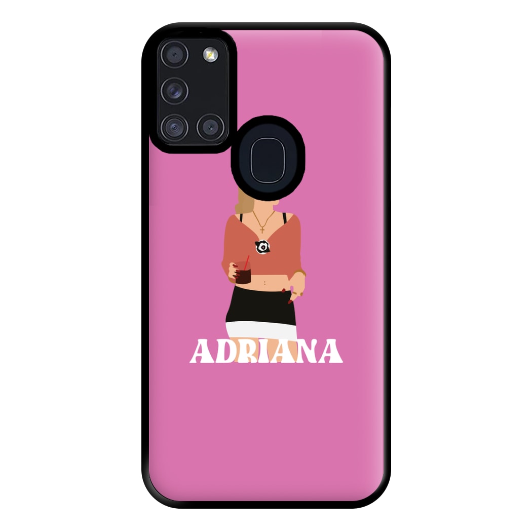 Adriana Phone Case for Galaxy A21s