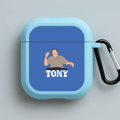 Tony Blue AirPods Case