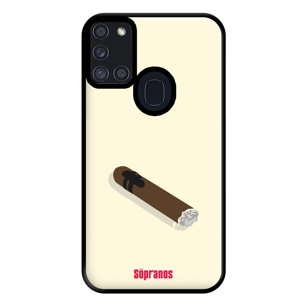 Cigar Phone Case for Galaxy A21s