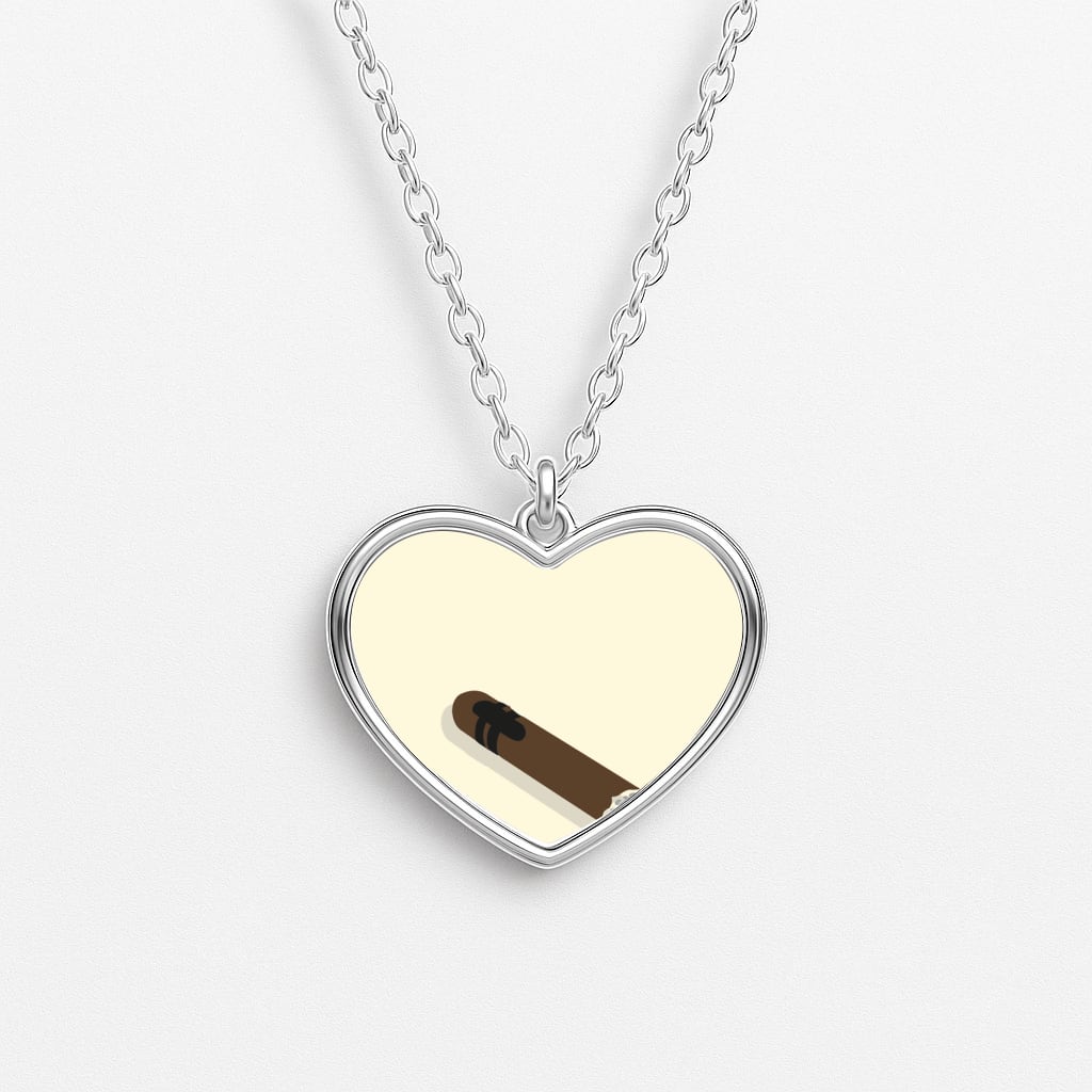 Cigar Heart Necklace