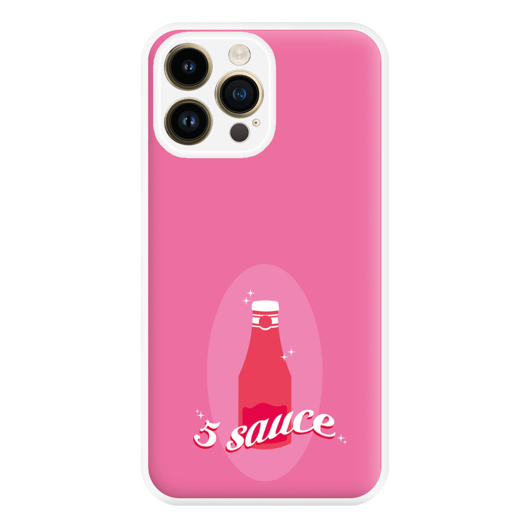 5 Sauce Phone Case for iPhone 14 Pro Max