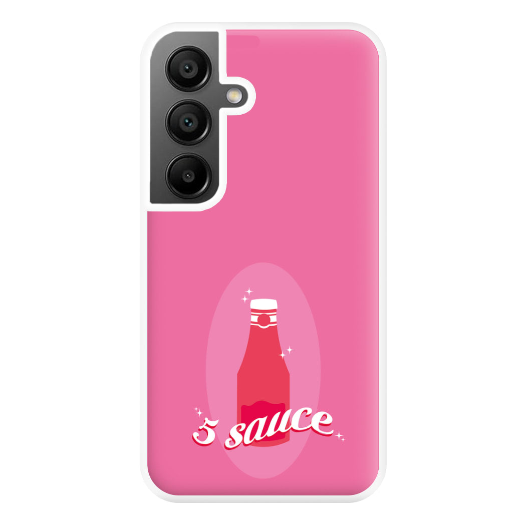 5 Sauce Phone Case for Galaxy A55