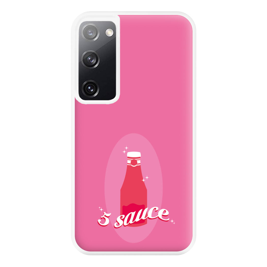 5 Sauce Phone Case for Galaxy S20