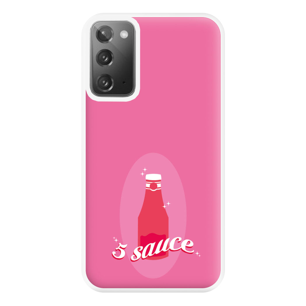 5 Sauce Phone Case for Galaxy Note 20 Ultra