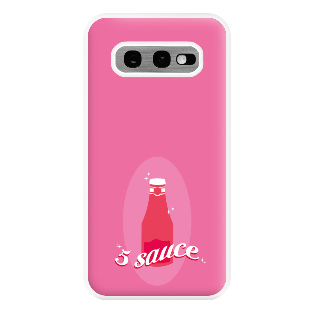 5 Sauce Phone Case for Galaxy S10e