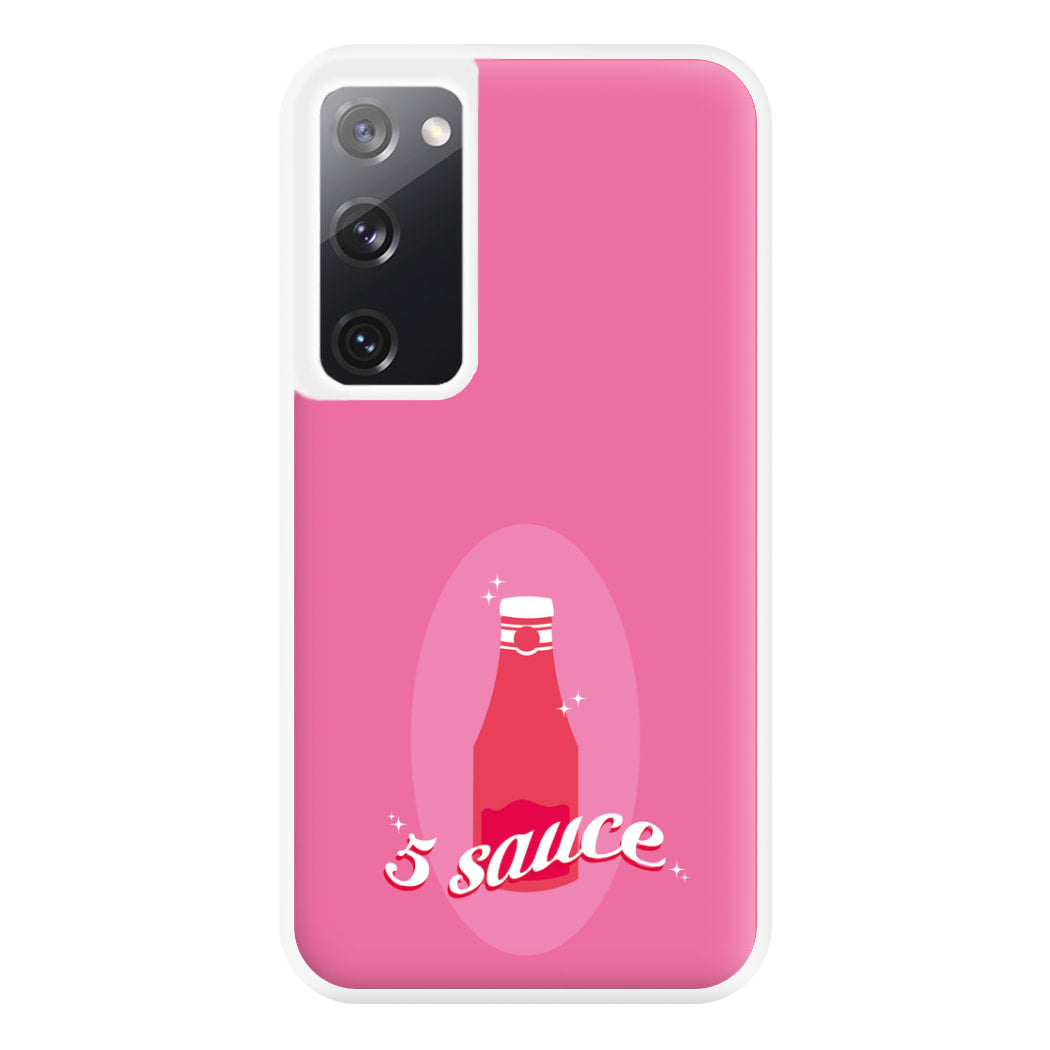 5 Sauce Phone Case for Galaxy S20FE