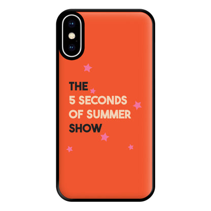 The 5 Seconds Show Phone Case for iPhone XS Max