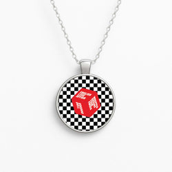 Dice Circle Necklace