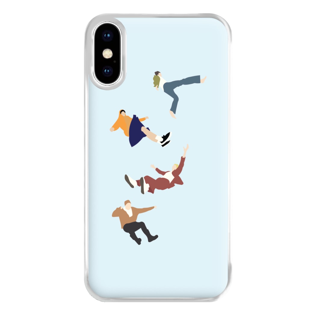 Falling Phone Case for iPhone XS Max