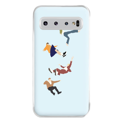 Falling Phone Case for Galaxy S10 Plus